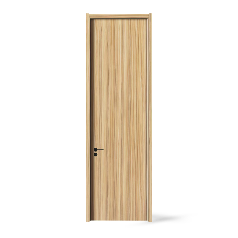 Porte de chambre à coucher en bois WPC respectueuse de l'environnement intégrée